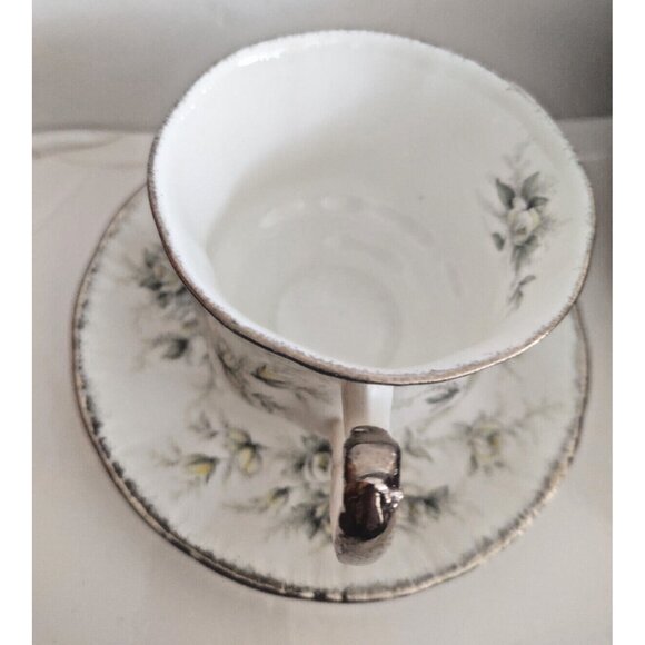 Vintage Paragon Bone China Cup & Saucer Sets (8 sets) FIRST LOVE in dust covers - Picture 6 of 15